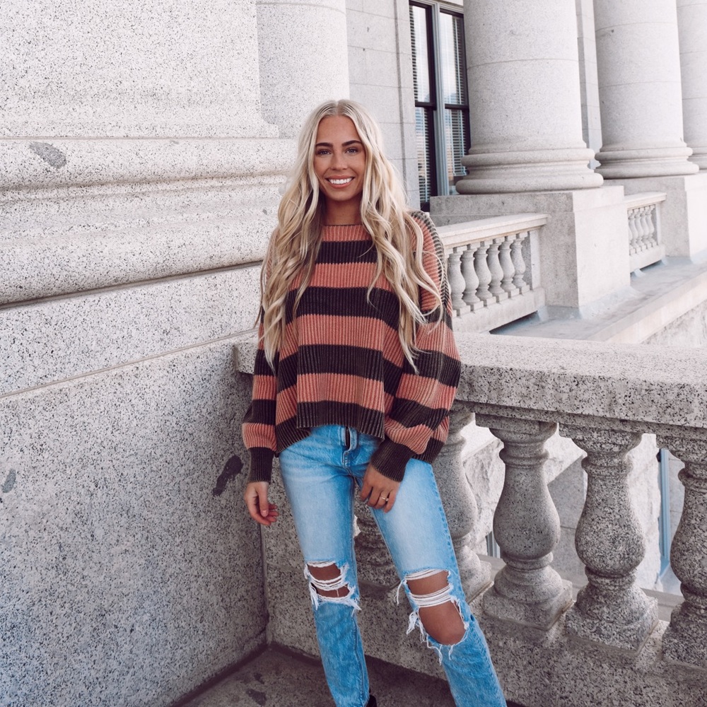 Sloane Striped Sweater
